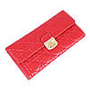 Гаманець червоний з м'якої матової шкіри, фото 4