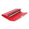 Гаманець червоний з м'якої матової шкіри, фото 5