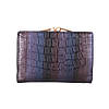 Гаманець фіолетовий з імітацією шкіри рептилії, фото 2