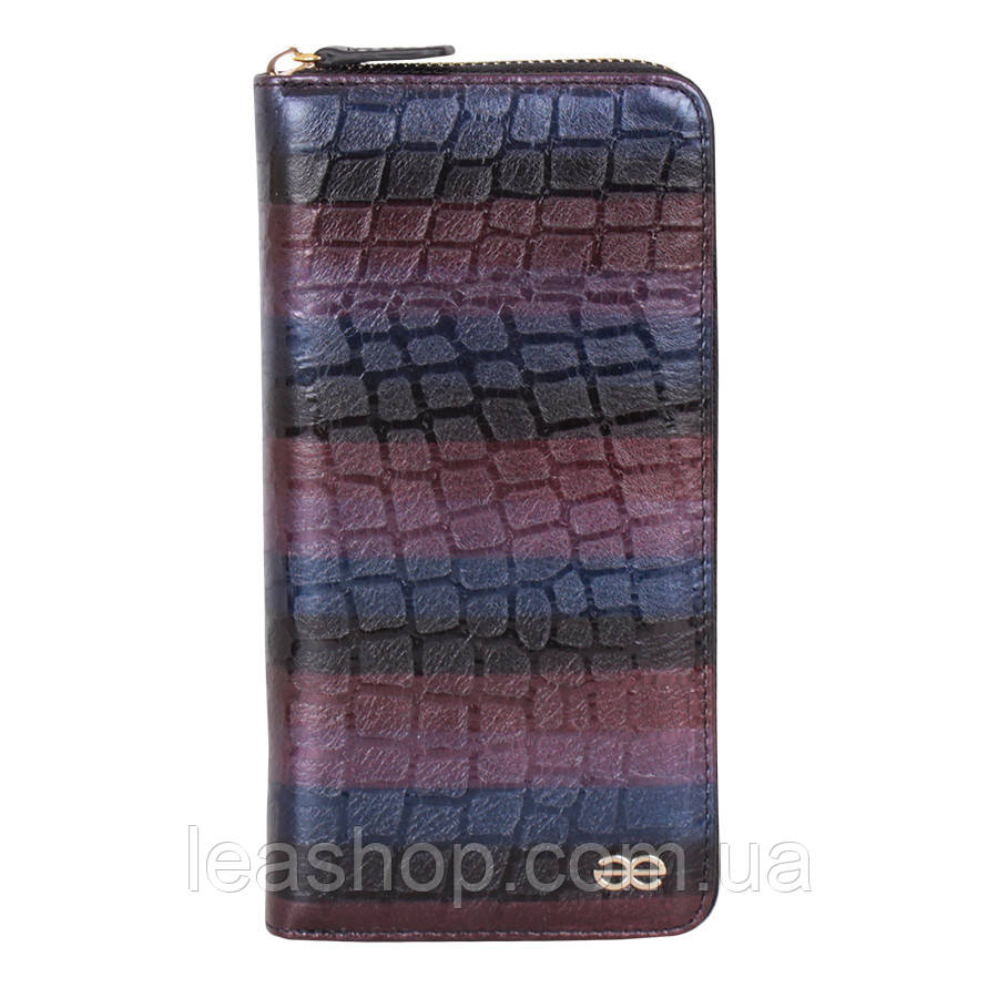 Гаманець фіолетовий фірмовим логотипом, фото 1