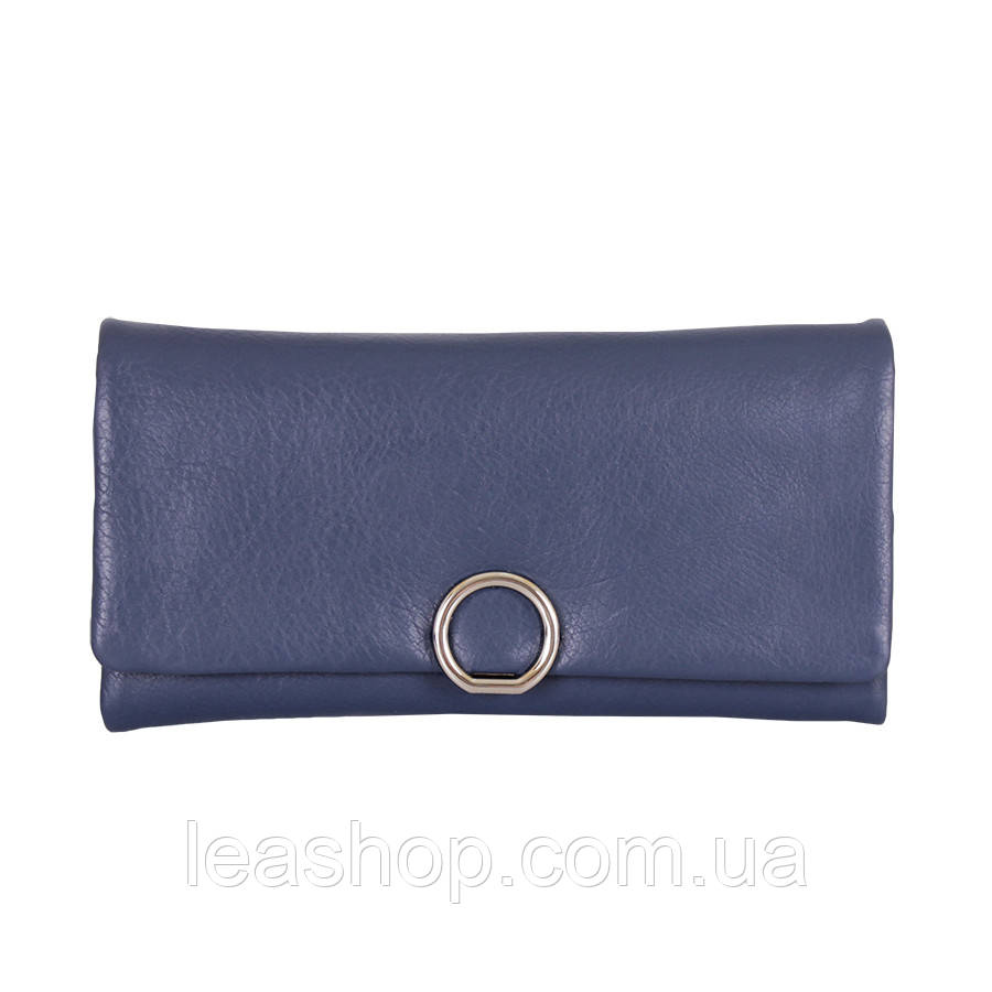 Синій жіночий гаманець, фото 1