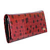 Гаманець в класичному стилі червоний, фото 3