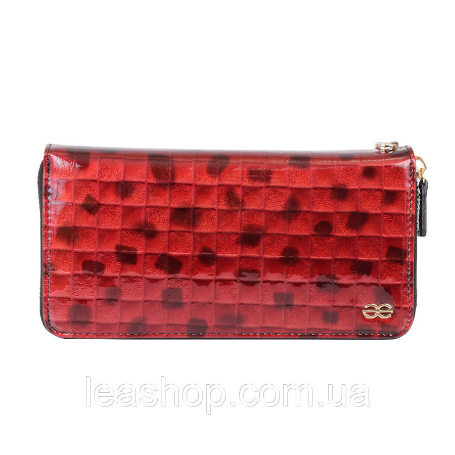 Червоний лаковий гаманець, фото 1