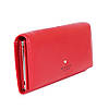 Класичний червоний гаманець з відділеннями, фото 3
