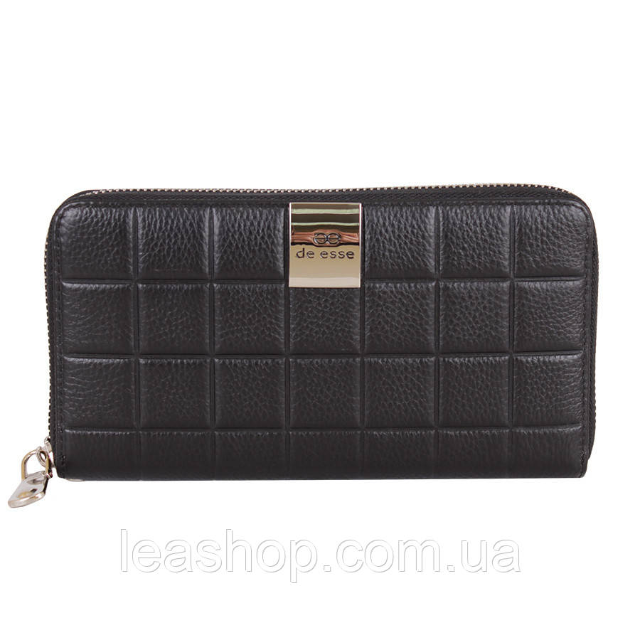 Гаманець чорний з ремінцем, фото 1