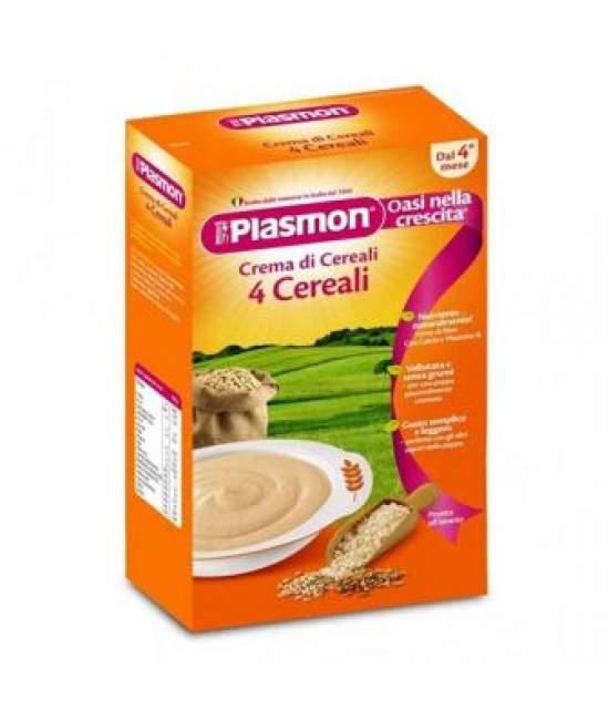 Каша Plasmon crema di 4 cereali від 4 міс. 230гр