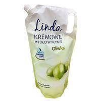 Жидкое мыло запаска Linda оливка 1л
