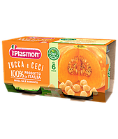 Пюре Plasmon Ceci сon zucca 2х80гр