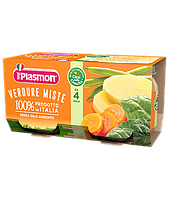 Пюре Plasmon Verdure Miste від 4мес. 2х80гр