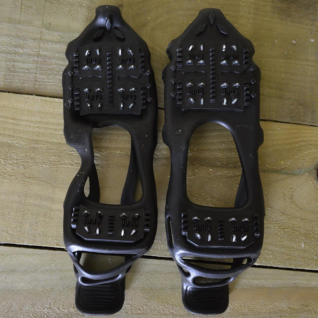 Шипы для обуви, накладки на обувь от гололеда, BlackSpur, 24 шипа, размер - S (33-36) (NS) - фото 4 - id-p537111363