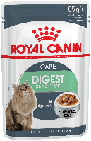 Консервы для кошек от 1 года с чувствителльным пищеварением Royal Canin Digest Sensitive в соусе 85 г