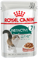 Консервы для кошек от 7 лет Royal Canin Instinctive +7 тонкие кусочки в соусе 85 г