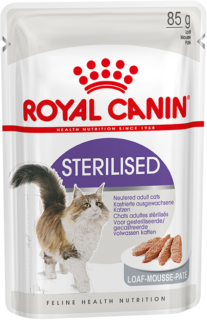 Консерви для стерилізованих кішок від 1 року Royal Canin Sterilised паштет 85 г, фото 1