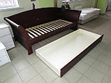 Дерев'яне ліжко Аріадна з ящиками, фото 6