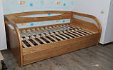 Дерев'яне ліжко з ящиками Баварія, фото 7