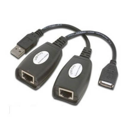 USB подовжувач за RJ45 витій парі HLV до 50м, фото 2