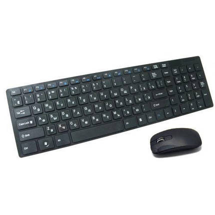 Бездротова клавіатура і миша keyboard HLV K06, фото 1