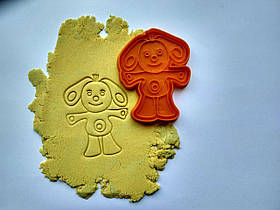 3D-формочки-вирубки для пряників "Собачка.Тині лав"