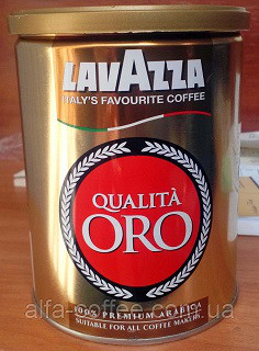 Молотый кофе Lavazza Qualita Oro Ж/Б 250 гр