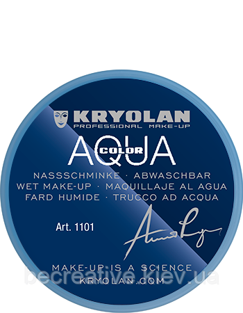 Блакитний аквагрим AQUACOLOR 8 мл (відтінок 587)