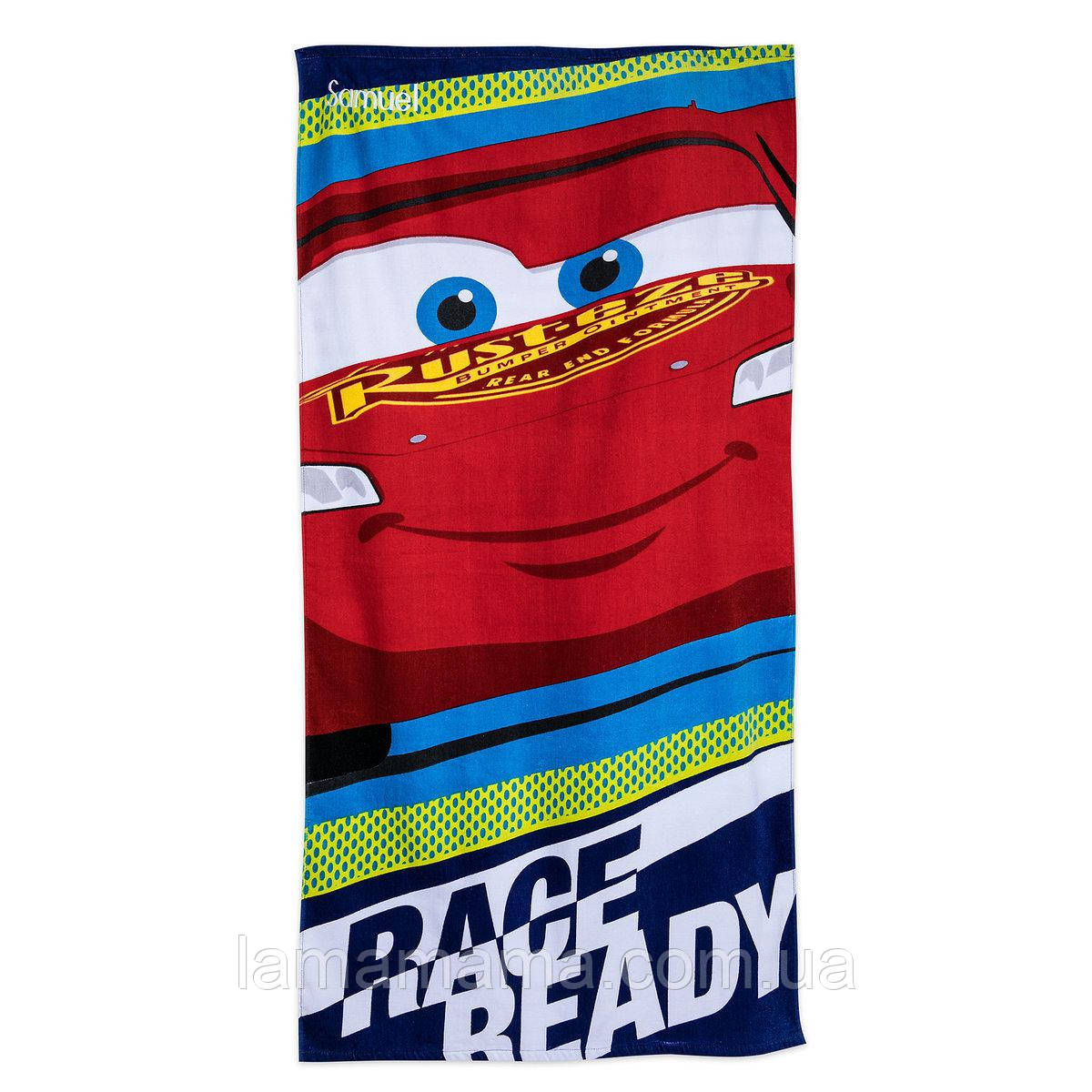 Пляжний рушник Блискавка Маккуін - Lightning McQueen Beach Towel for Kids Оригінал Disney