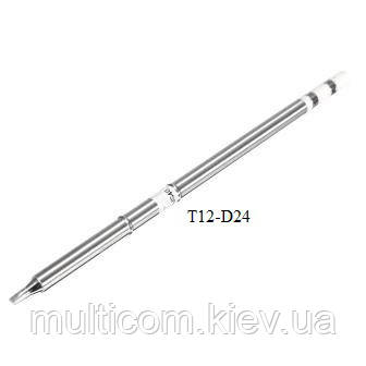 13-04-211. Жало до паяльних станцій Т12, TIP Т12-2,4D, фото 1