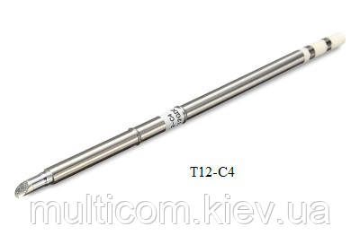 13-04-215. Жало до паяльних станцій Т12, TIP Т12-C4, фото 1