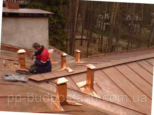 Мідна покрівля: переваги і варіанти монтажу