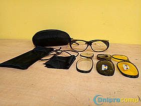 Окуляри захисні/автоматні 3 скла