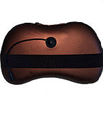 Автомобільна масажна подушка з роликами і інфрачервоним прогріванням Магія-8018