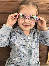 Детские очки для стиля Розовые 2001-6