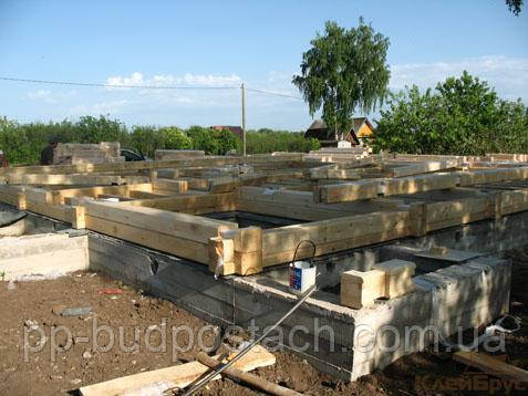 Технологія будівництва будинків з бруса Технологія будівництва будинків з бруса