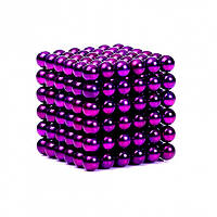 Неокуб NeoCube Фиолетовый [5мм * 216 шариков] + Металлическая Коробка в Подарок