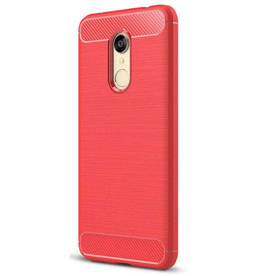Чохол PRIMO Carbon Fiber Series для Xiaomi Redmi 5 - Red