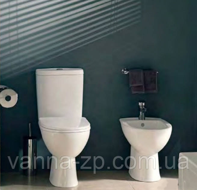 Унітаз компакт Kolo FREJA нижній підвод із кришкою дюропласт SL L79211000, фото 1