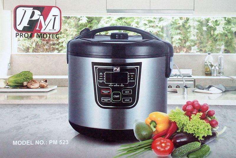 Мультиварка Promotec pm523, 11 програм, 5 л, фото 1