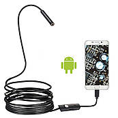 Водонепроникний USB Ендоскоп AN98A для PC і Android (фото/відео) довжина 1 метр, діаметр 7 мм