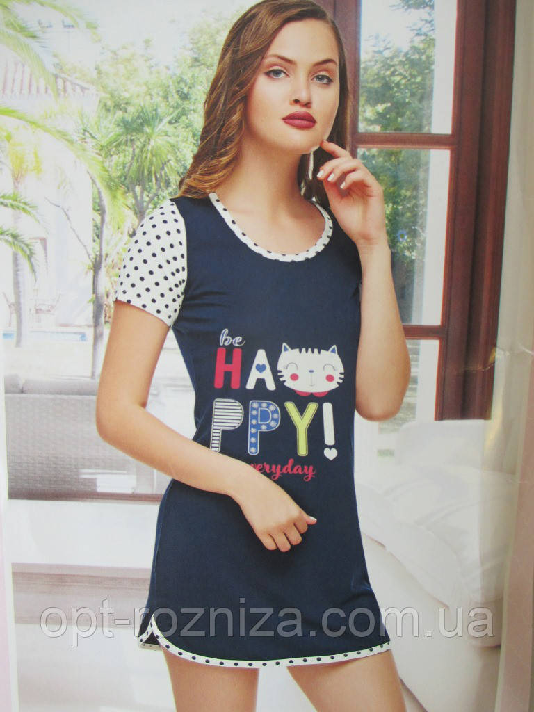 Туніки для дому та сну бавовняні., фото 1