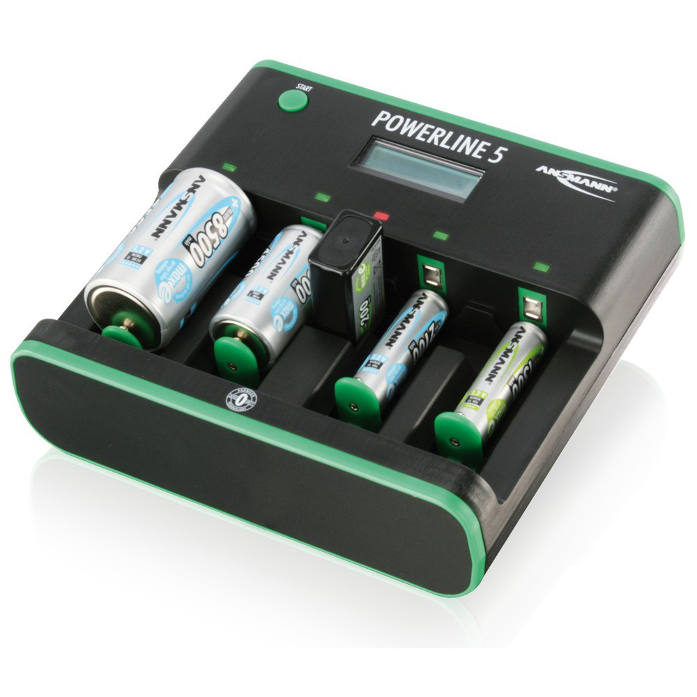 Зарядное устройство Ansmann Power Line 5 Zero-Watt