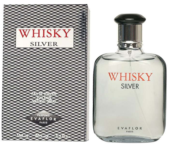 Туалетна вода чоловіча Evaflor Whisky Silver 100 мл