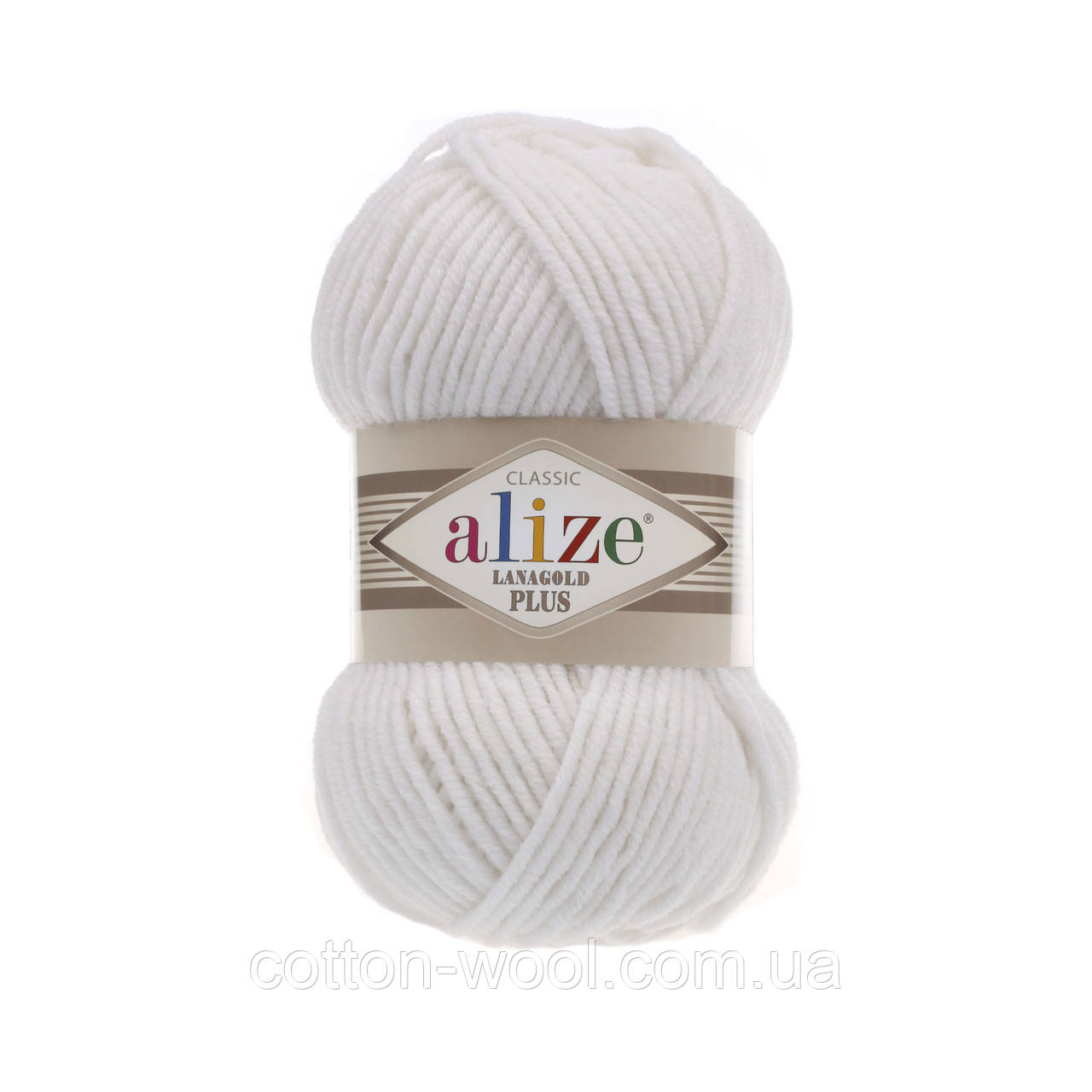 Alize Lanagold Plus (Ализе Ланаголд плюс) 55 белый: продажа, цена в ...