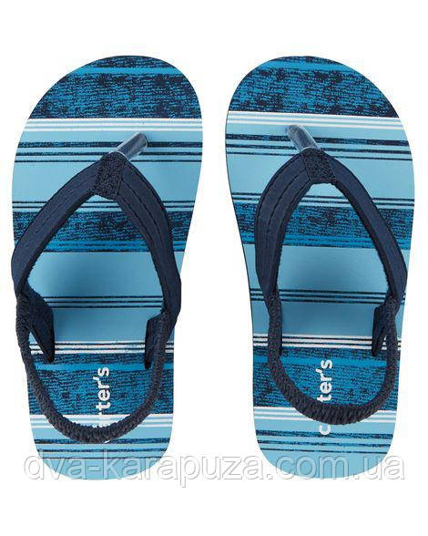 Шльопанці, в'єтнамки, фліпи Carters, 23 см!, фото 1