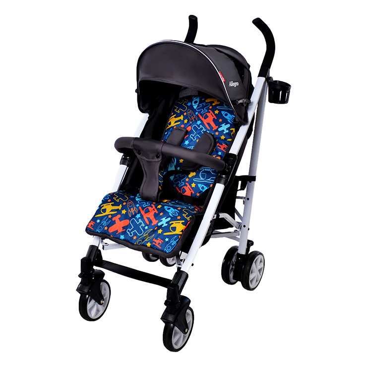 Коляска-тростина Allegro, «Carrello» (CRL-10101), колір Aviation Grey (сірий)
