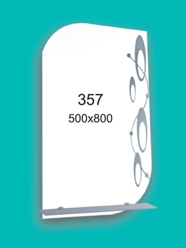 Дзеркало для ванної кімнати 500х800 Ф357
