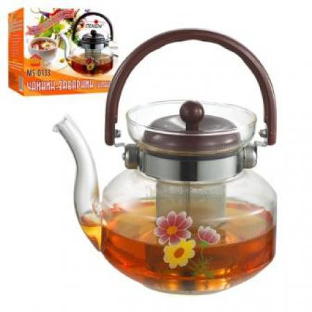 Заварник із термостійкого скла "Stenson" 1 л