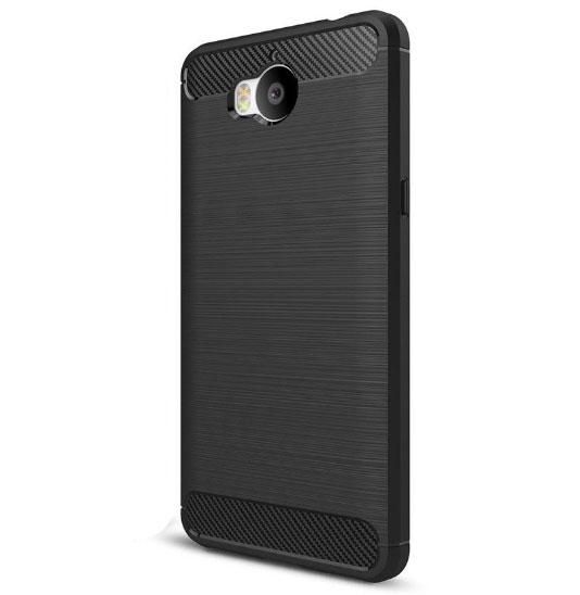 Чохол PRIMO Carbon Fiber Series для Huawei Y5 2017 - Black, фото 1
