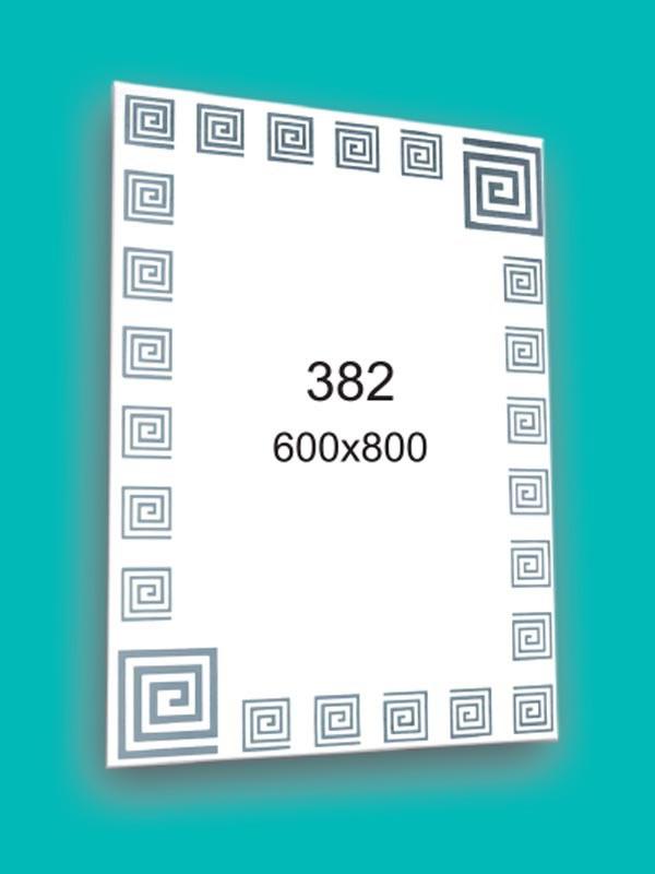 Дзеркало для ванної кімнати 600х800 Ф382