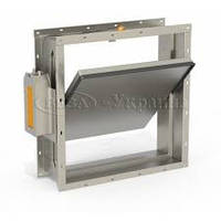 Клапан димовидалення КПУ-1Н-Д-Н-350х350-2*ф-ЭМП220