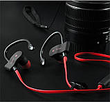 Спортивні Блютуз Навушники Bakey S4 Bluetooth CSR4.1 Бризгозахищені, фото 10