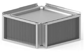 Теплоутилізатор канальний C-PKT-50-25